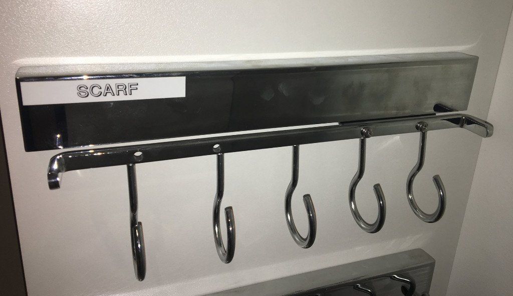 Wardrobe Scarf Rack Perth