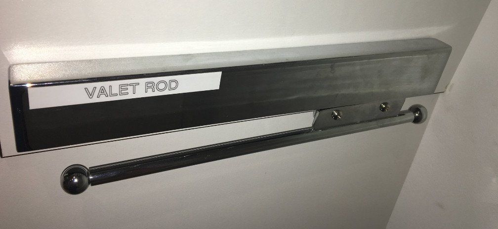 Wardrobe Valet Rod