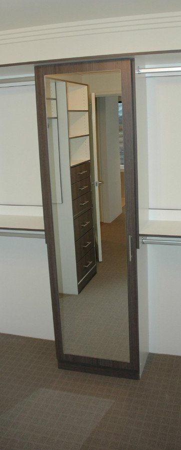 Wardrobe Hinged Mirror Doors Perth.