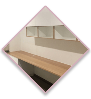 built in home office