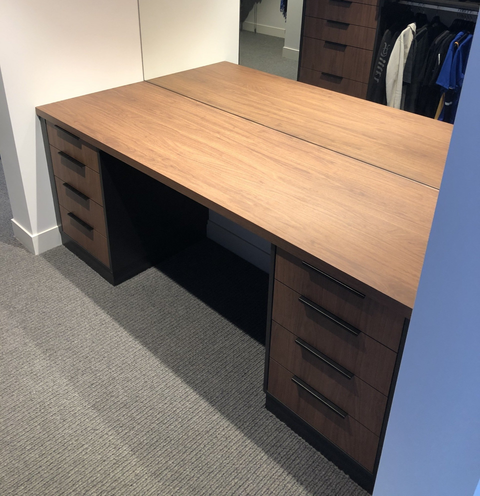 wooden dressing table