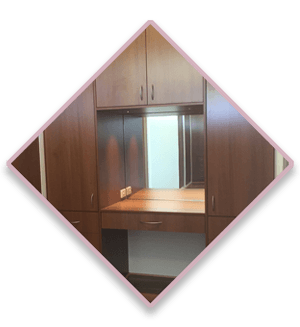 custom dressing table