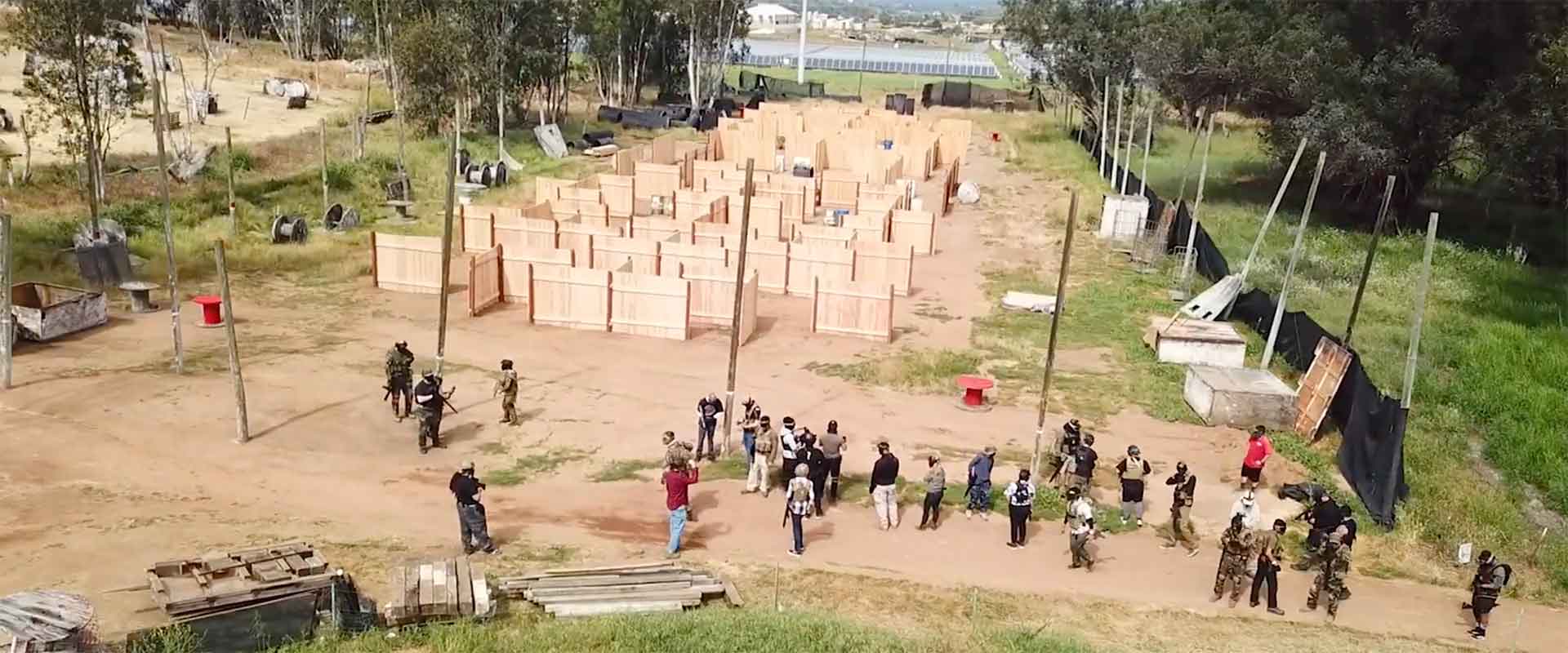 Airsoft Adventure Games Velocity Paintball Park San Diego