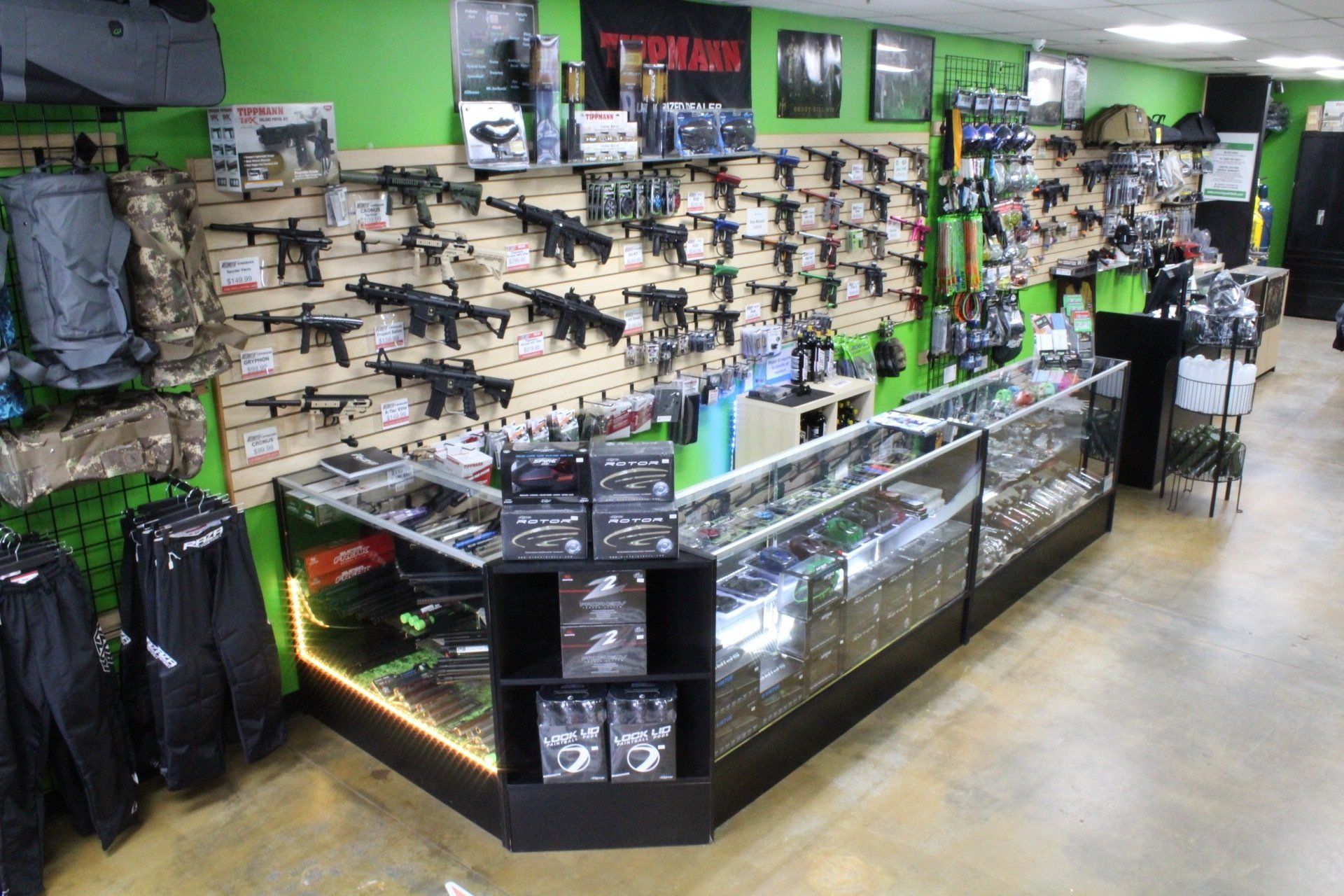 Paintball & Airsoft Retail Store Velocity Paintball San Diego