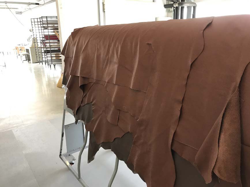 Pelli per produzione di divani