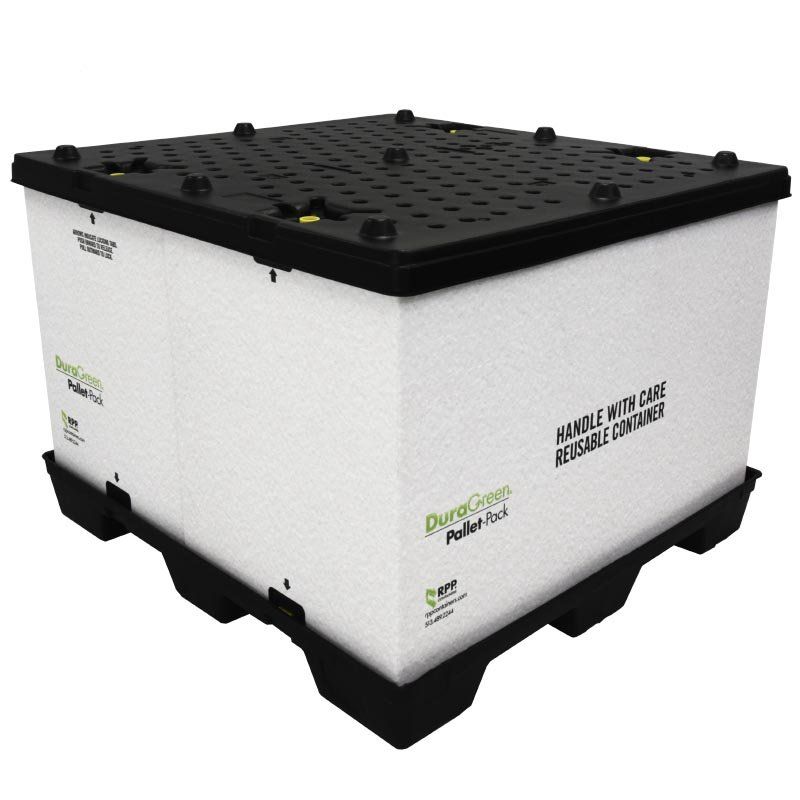 Collapsible, Plastic, Reusable Bulk Containers RPP Containers