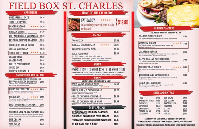 St. Charles, MO | Field Box Sports Bar 