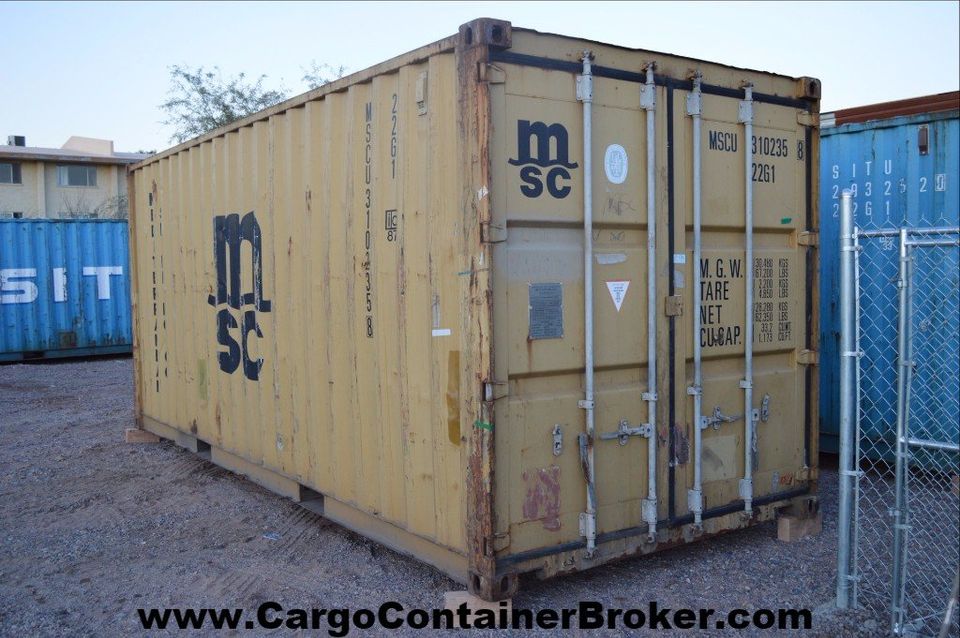 8x20 WWT (Wind and WaterTight) Cargo Container for Sale Phoenix ...