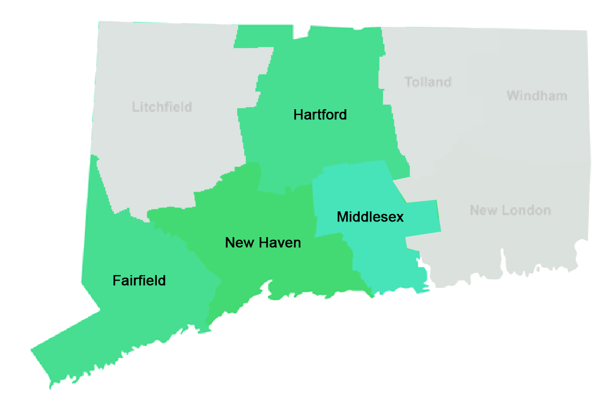 Service Map | Norwalk, Fairfield, Greenwich, Stamford & Westport, CT