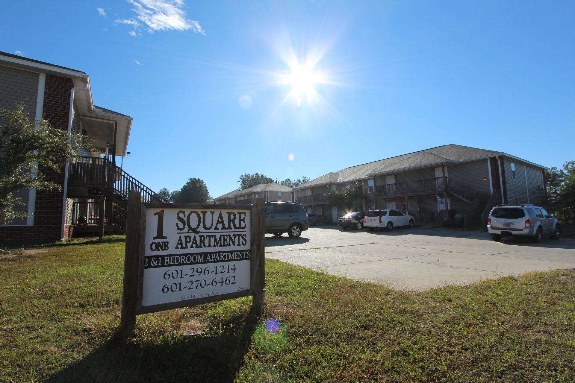 Apartments for rent near USM in Hattiesburg MS 1 Square