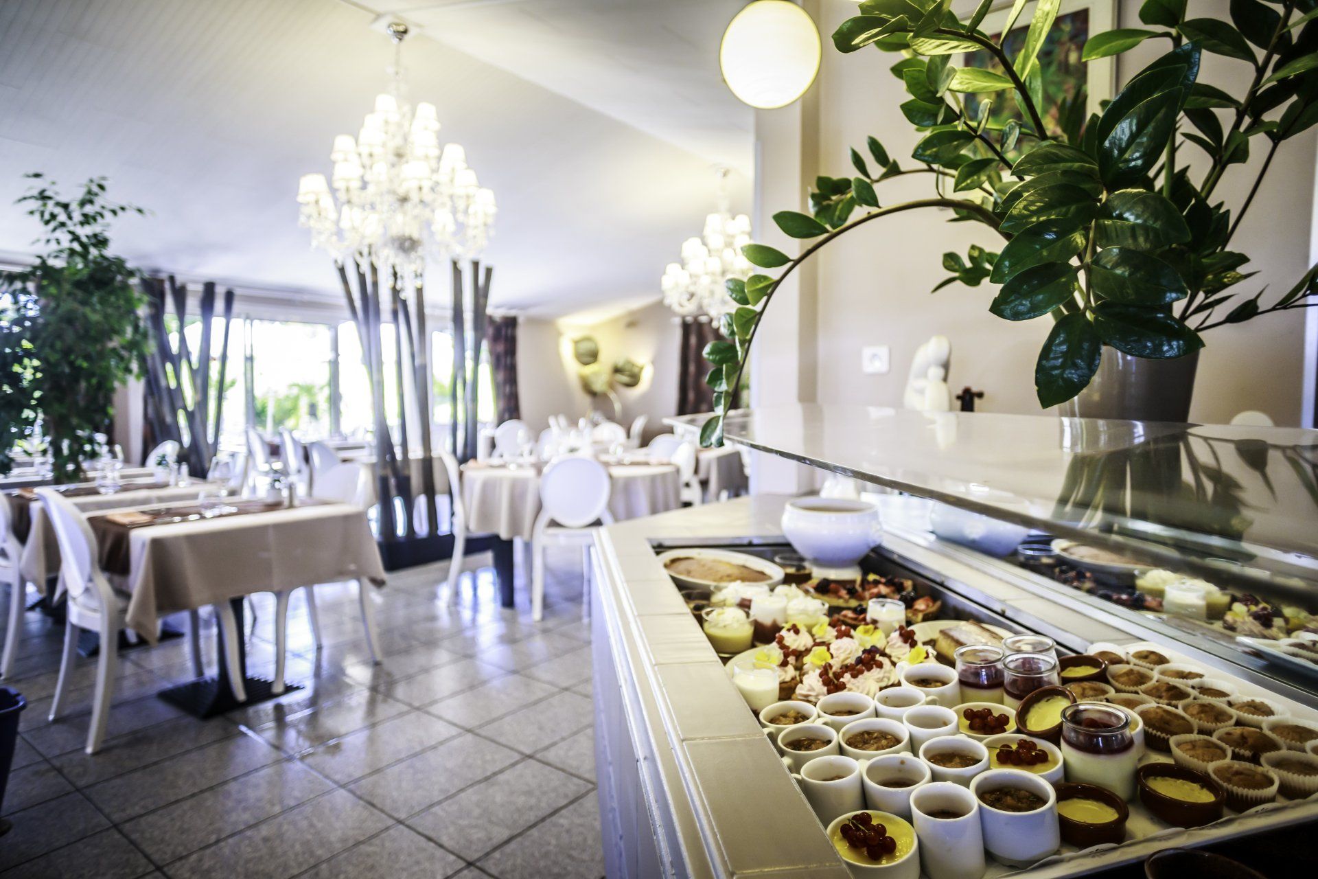 Les Tournesols Thonon Hôtel Côté Sud Léman - Restaurant Les Tournesols