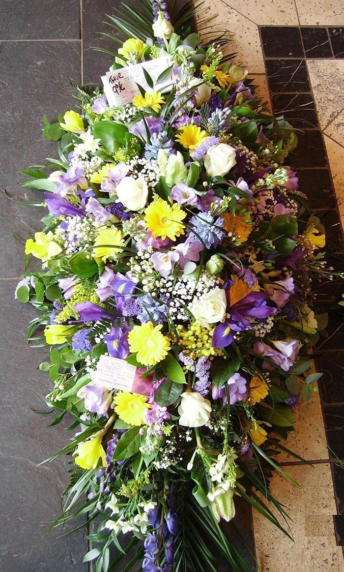 Flower arrangements for funeral displays in Bristol
