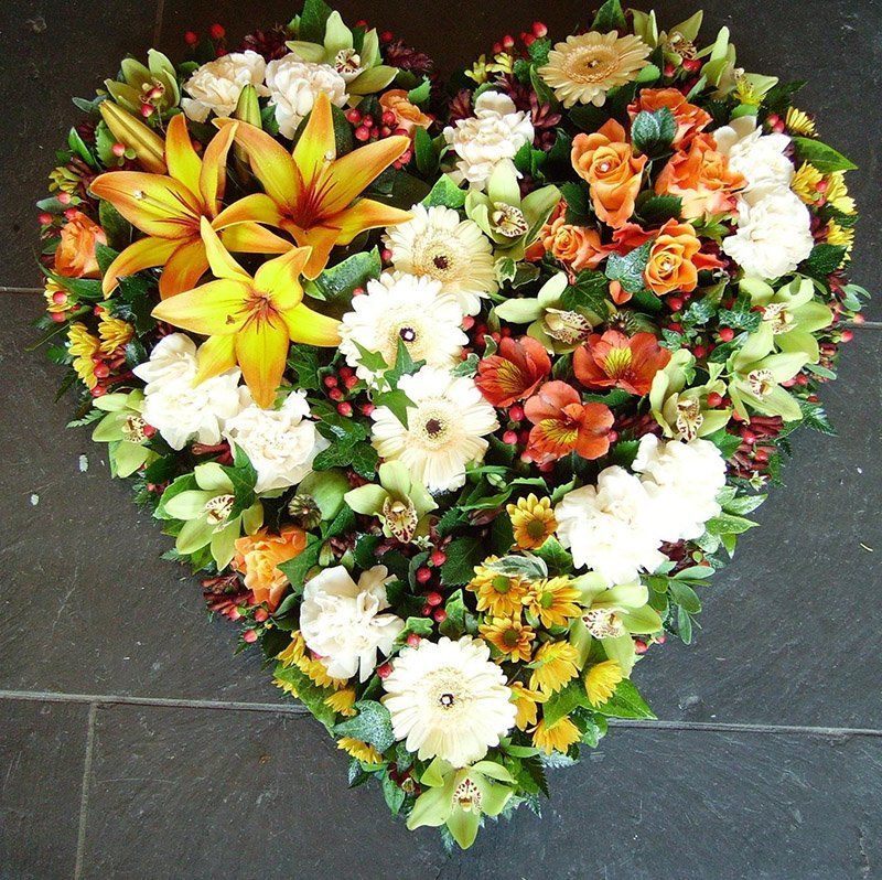 Flower arrangements for funeral displays in Bristol