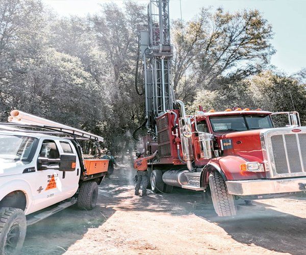 Atlas Copco T3 Rig Rack Out Tompkins Well Drilling Well Drilling Water Well Drilling Drill