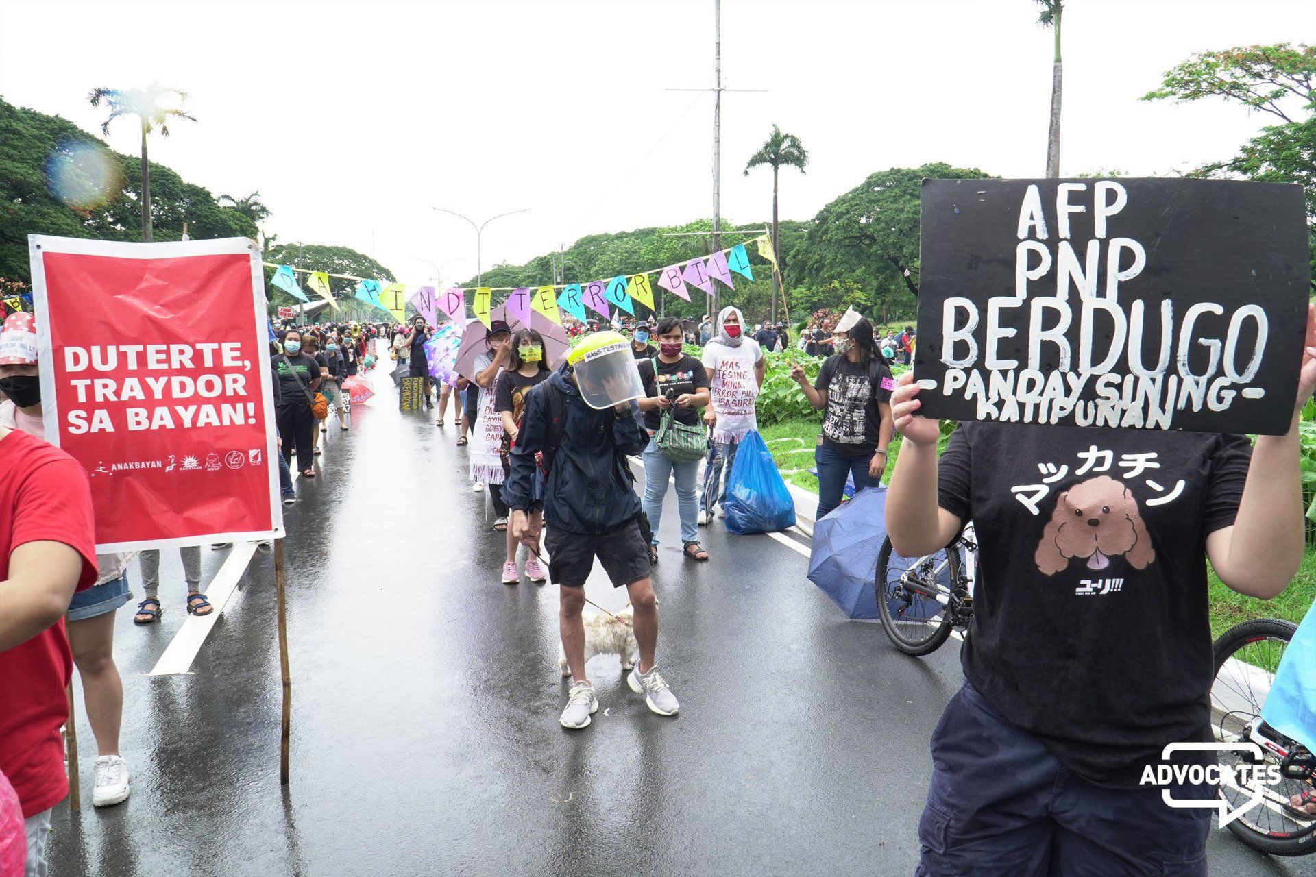 June 12, 2020 - "Grand Mañanita" Protest at UP Diliman