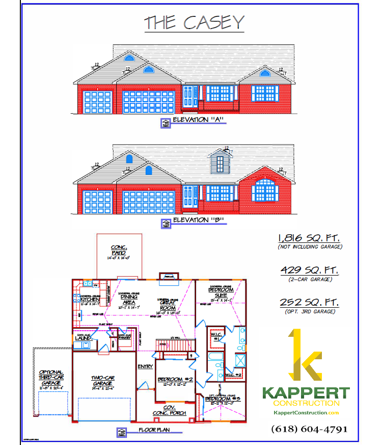 Casey Floorplan