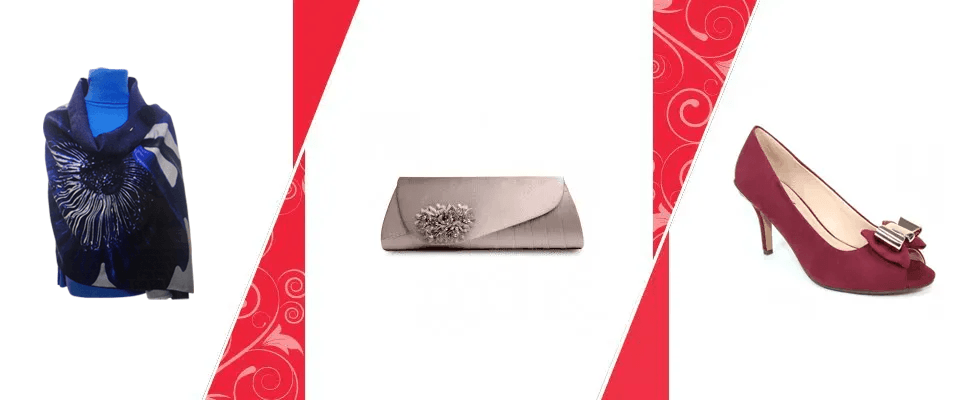 stylish shoes and bags