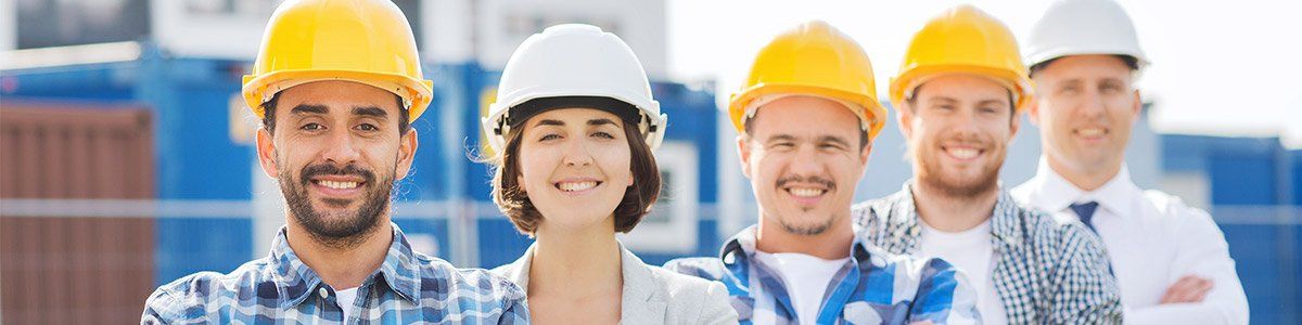 team in hard hats