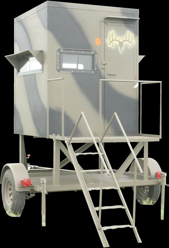 Trailer Deer Blinds Trailer Hunting Blinds Texas Wildlife Supply