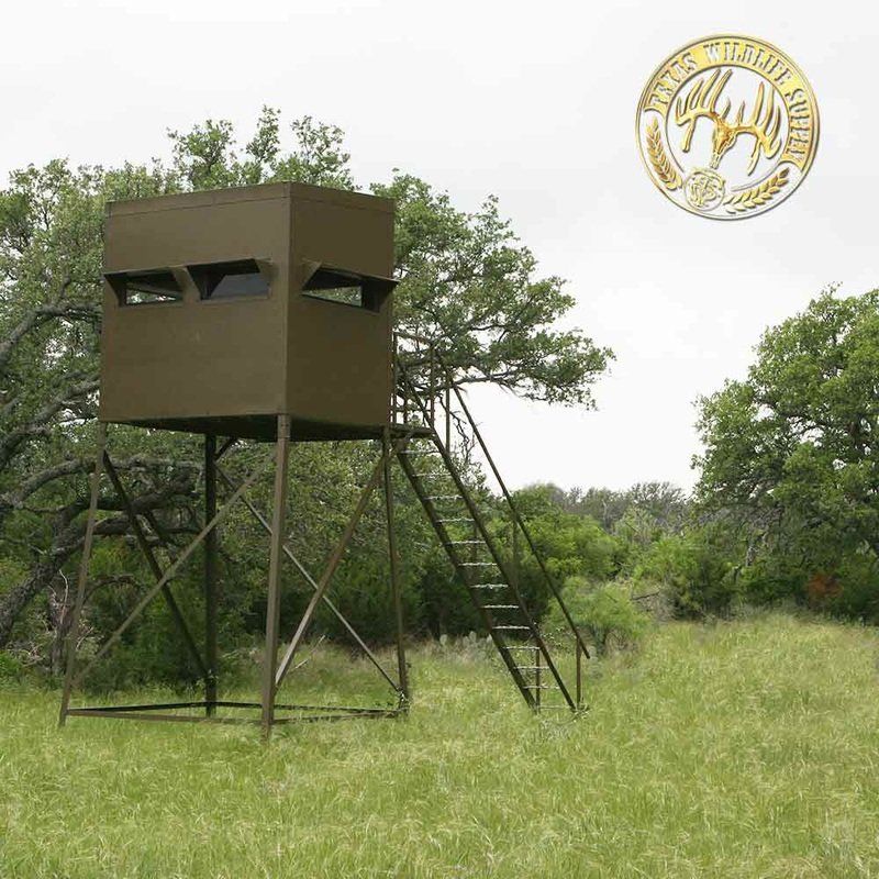 5x7 Deer Blinds for Sale Elevated Deer Blinds Texas Wildlife Supply