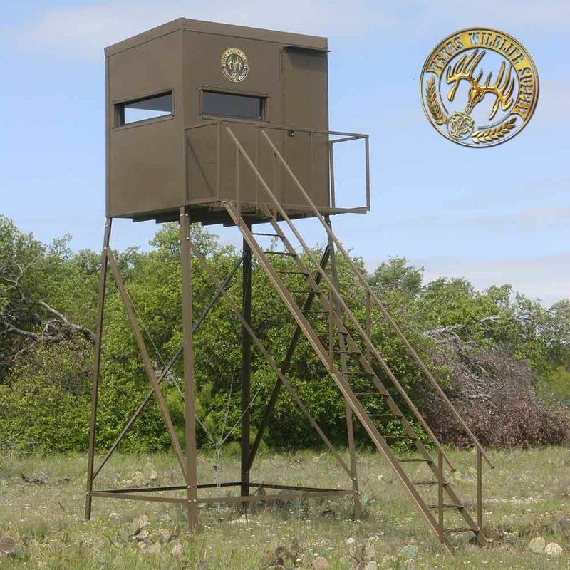 5x7 Deer Blinds for Sale Elevated Deer Blinds Texas Wildlife Supply