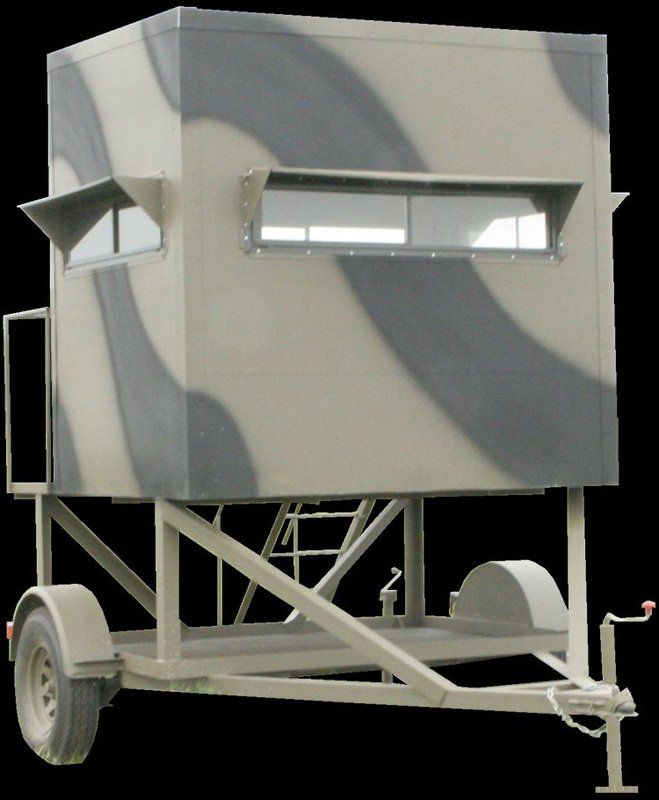 Trailer Deer Blinds Trailer Hunting Blinds Texas Wildlife Supply