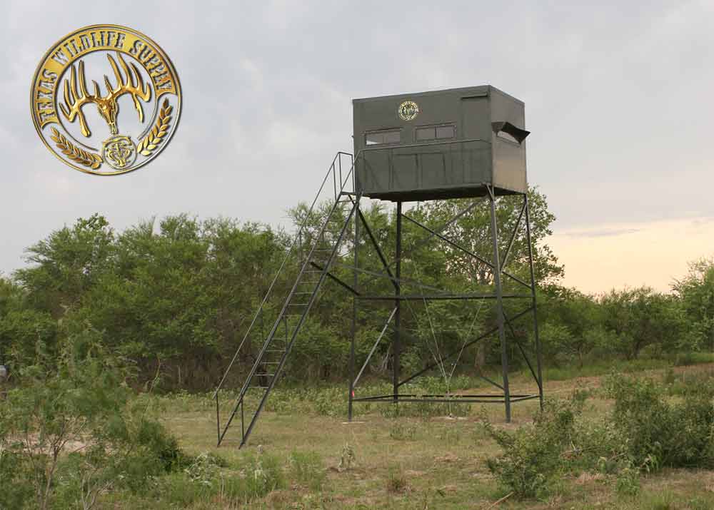 7x10 Deer Blinds for Sale Elevated Deer Blinds Texas Wildlife Supply