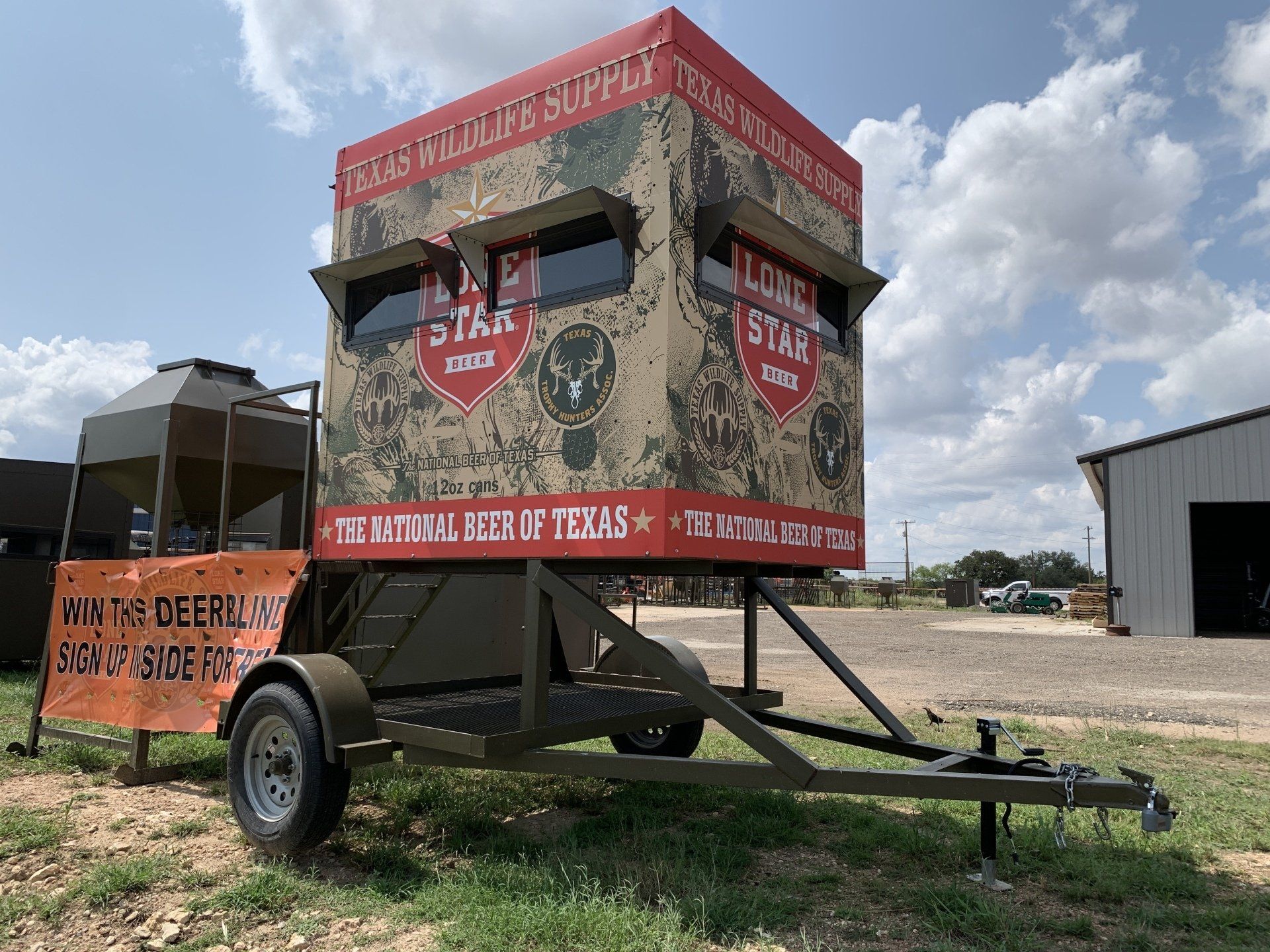 Deer Blinds, Deer Feeders, Feed Bins, Feed Jets Texas Wildlife Supply