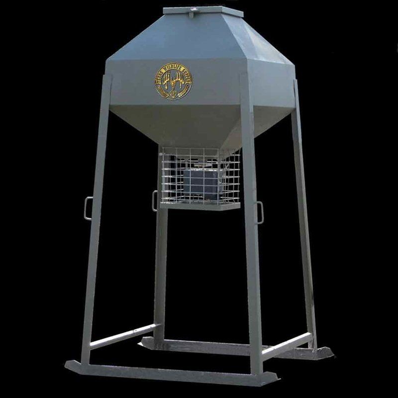 Automatic Deer Feeder, Broadcast Deer Feeders, Corn Feeders Texas