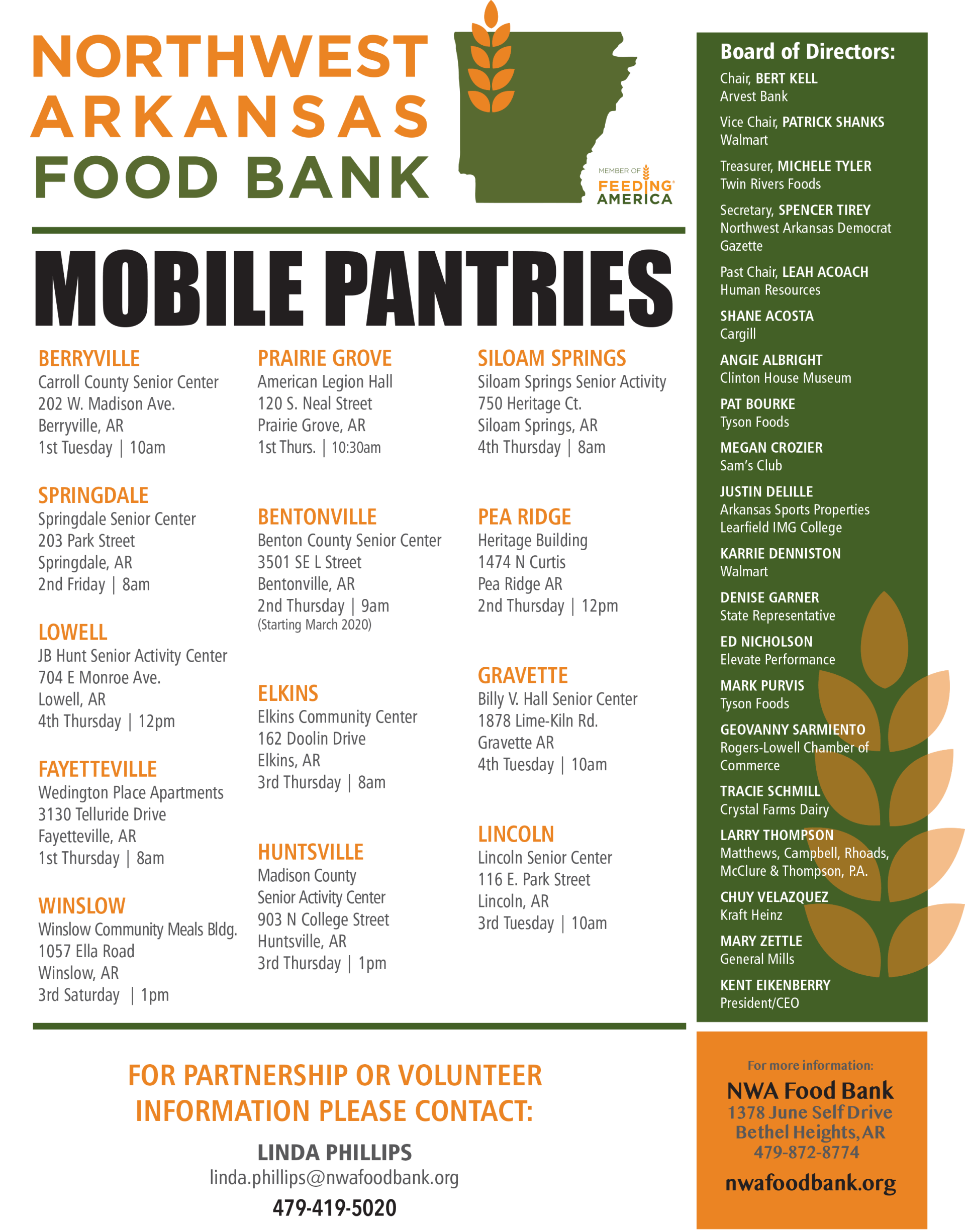 Food Pantry in Fayetteville, AR & NWA