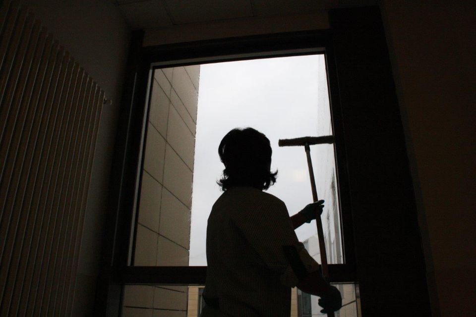 igienizzazione vetrate