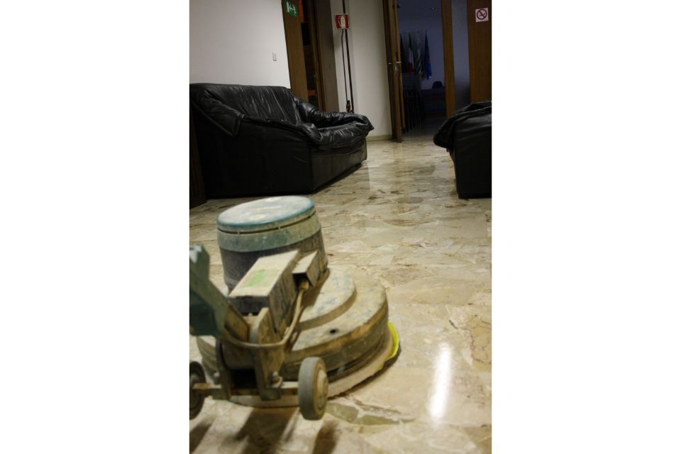 lucidatura del marmo