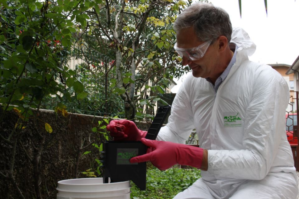 disinfestazione giardini