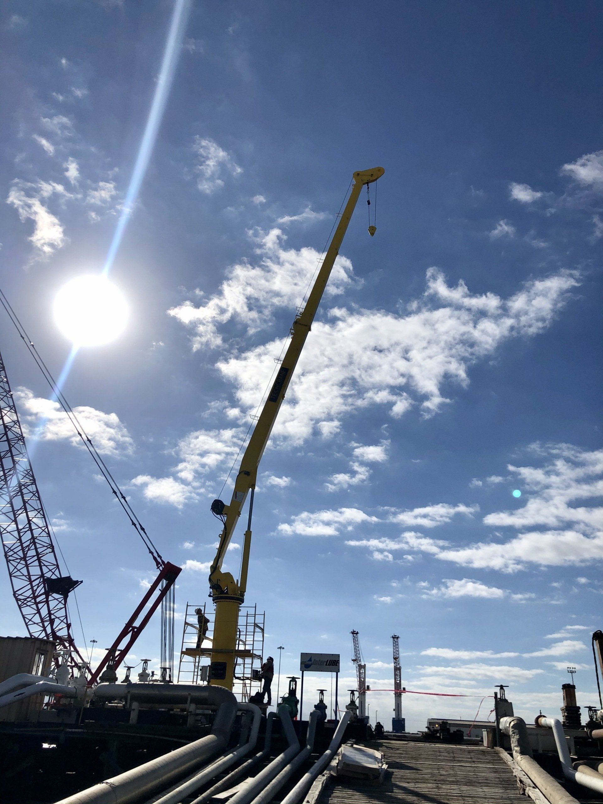 Action Supply Completes Pedestal Crane Project For The Port of Brownsville