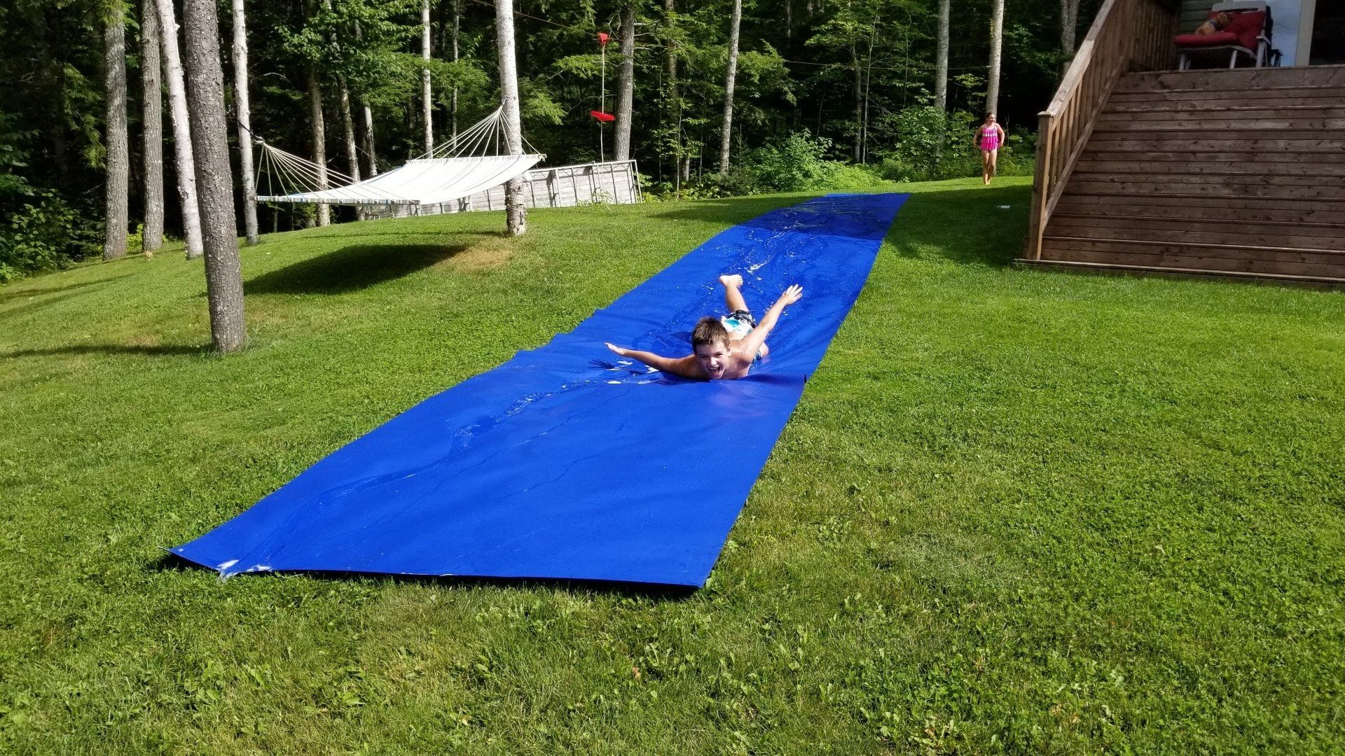 slip and slide tarp home depot