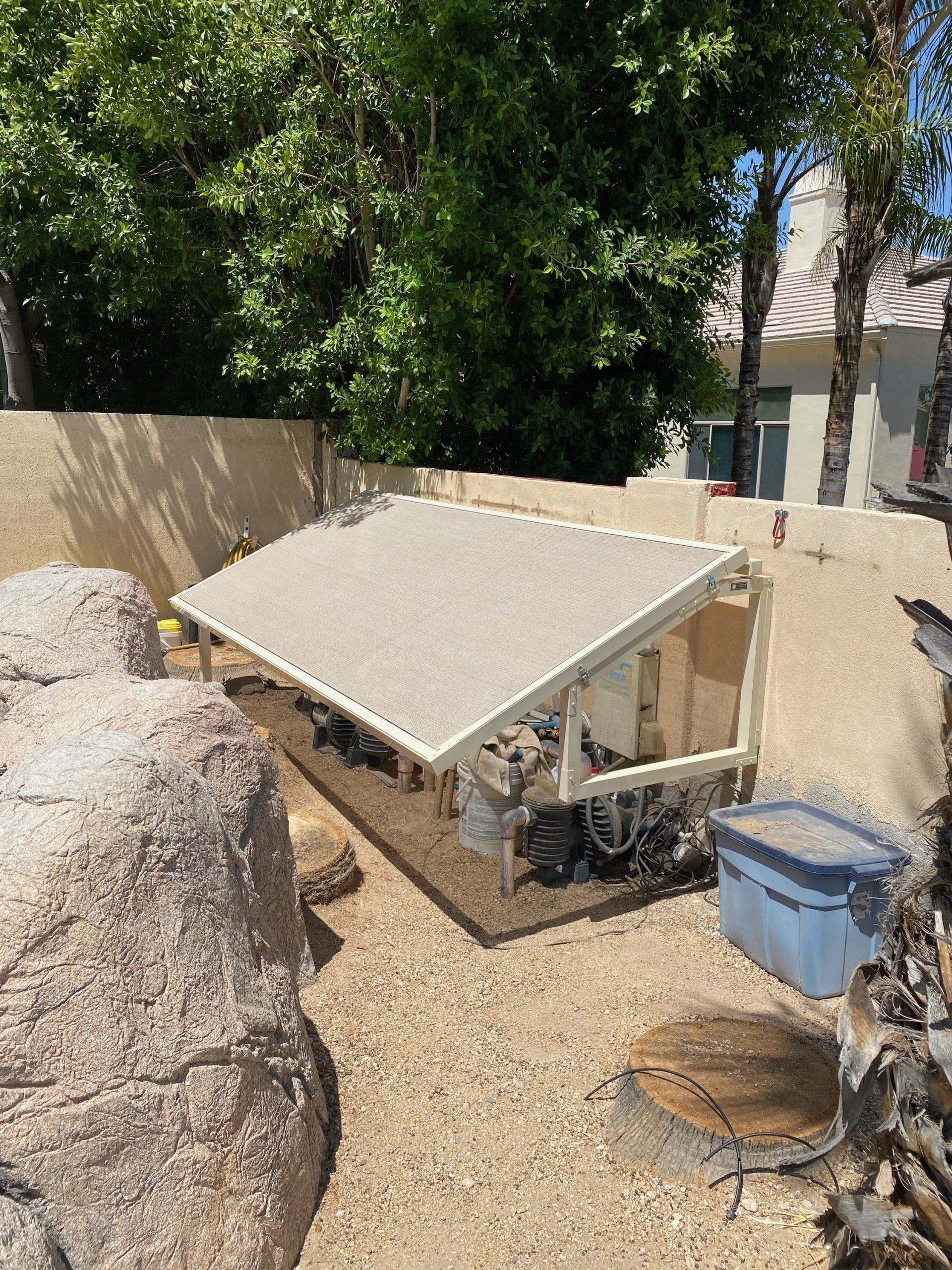 Shades for Pool Equipment Pool Equipment Shades AZ