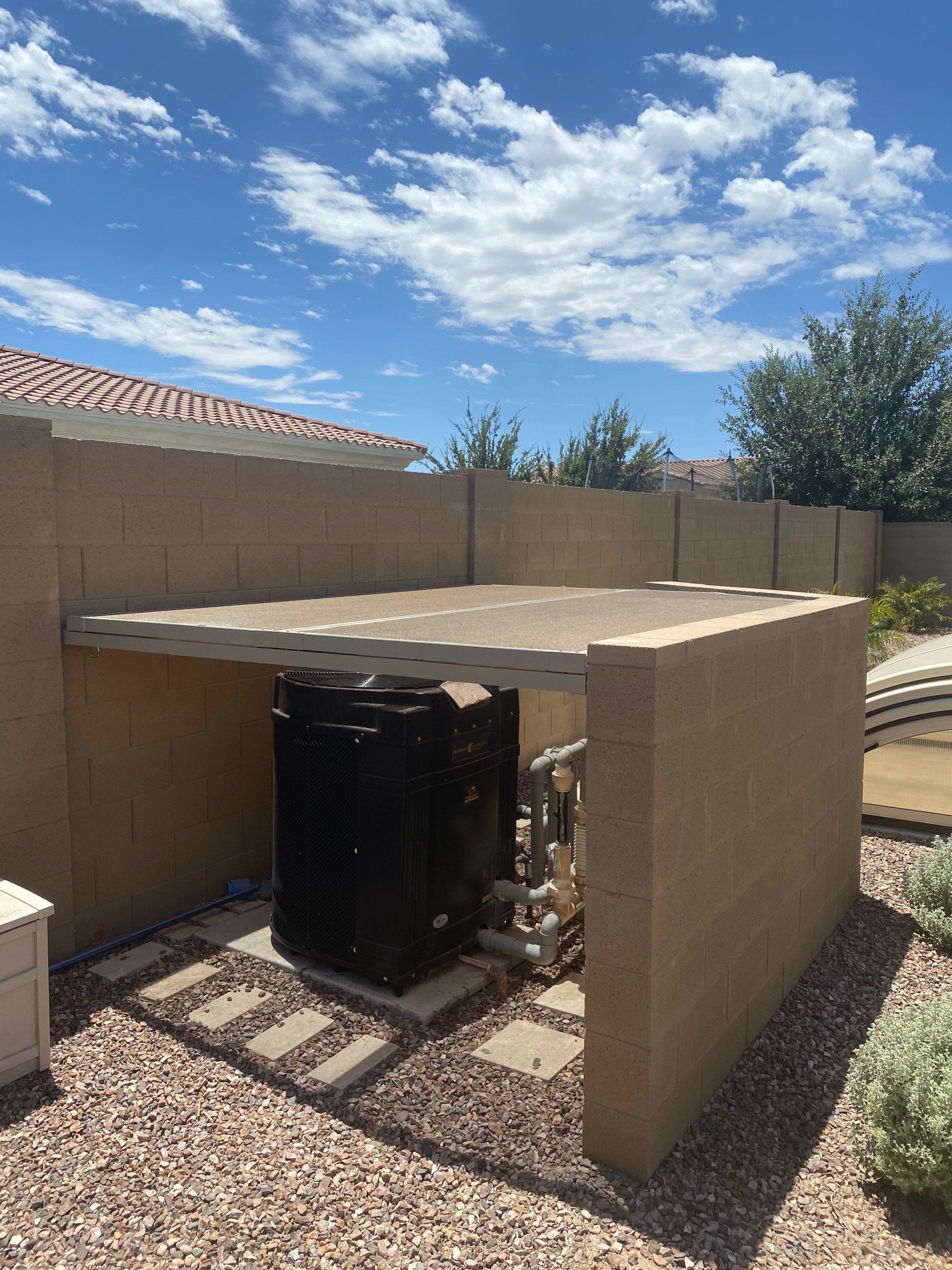 Shades for Pool Equipment Pool Equipment Shades AZ