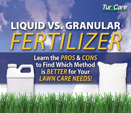 Liquid vs. Granular Fertilizer