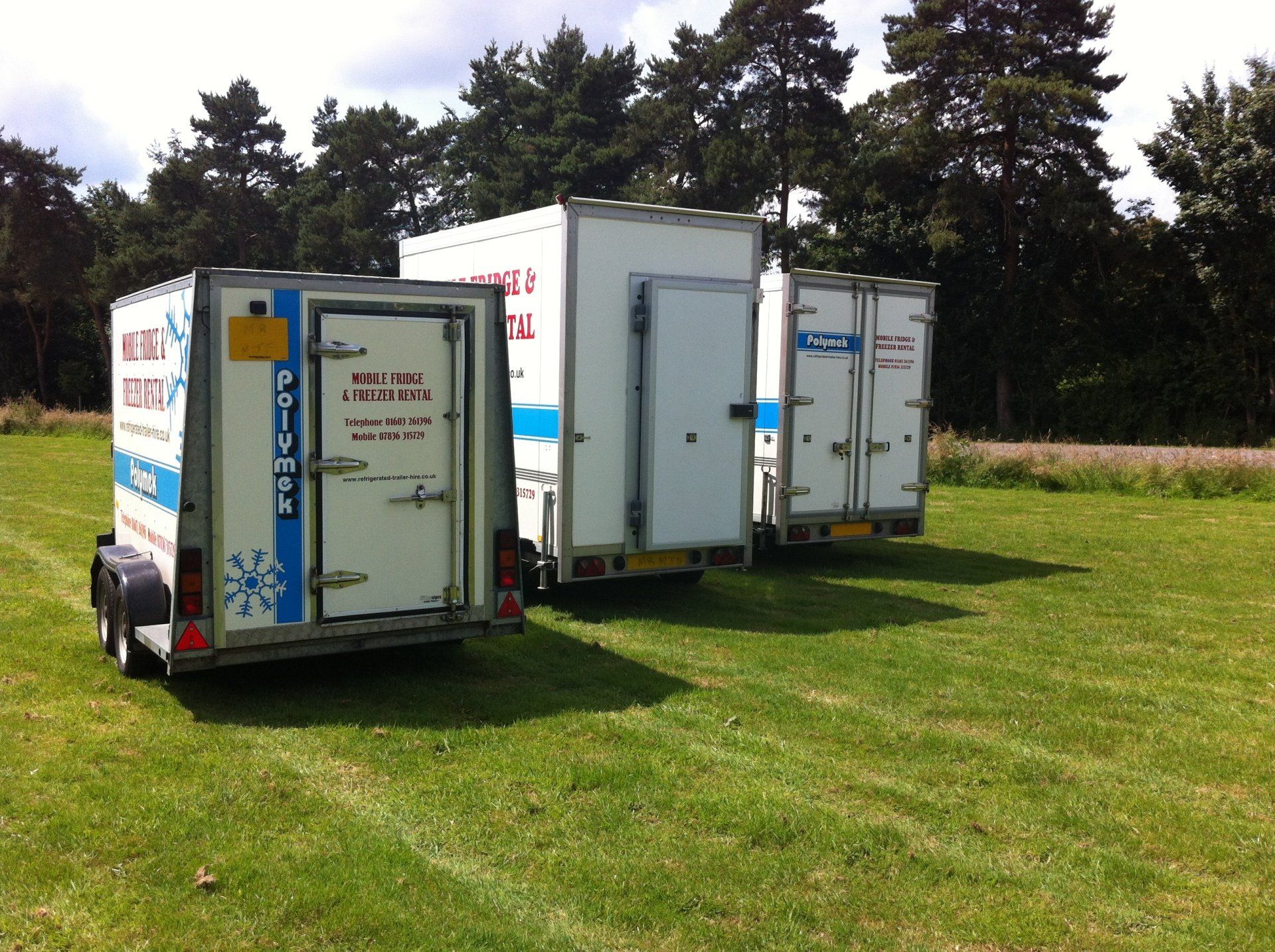 Freezer trailer hire Polymek Refrigerated Trailer Hire