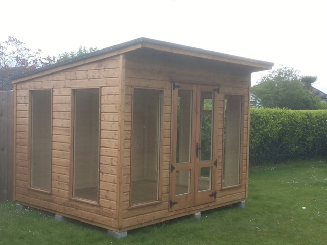 Wooden summerhouses supplied and installed in Bangor