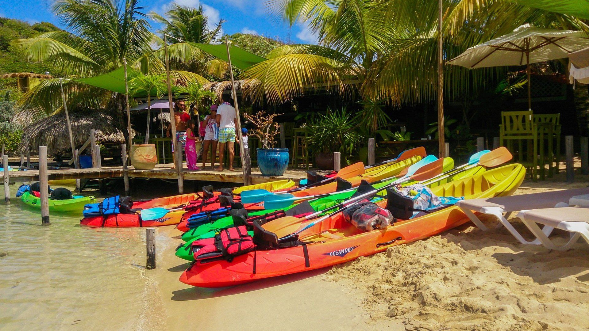 Our best pictures of kayak at St. Maarten Caribbean Paddling