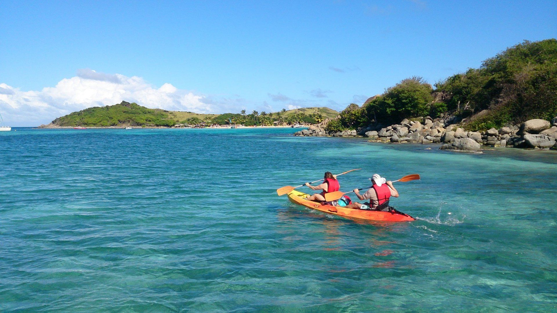 Our best pictures of kayak at St. Maarten Caribbean Paddling