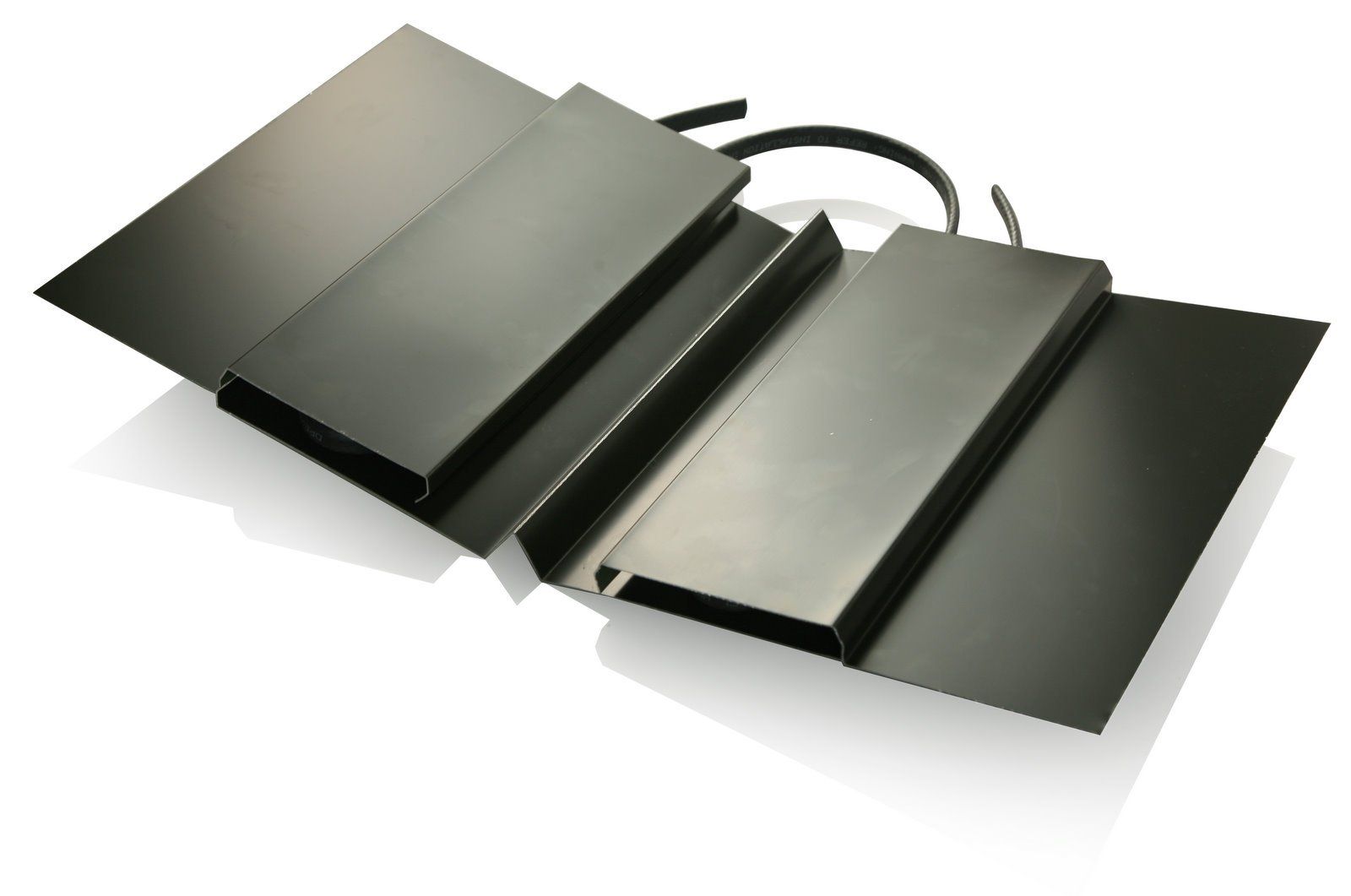 IceFree Double Valley Heated Roof System Engineered Roof Deicing