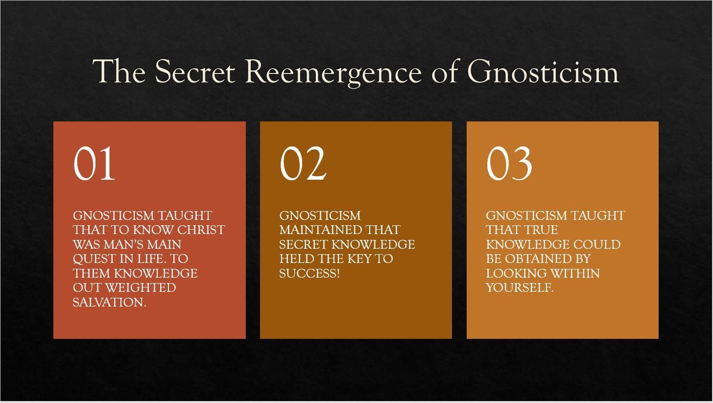 Why Are We Still Talking About Gnosticism?