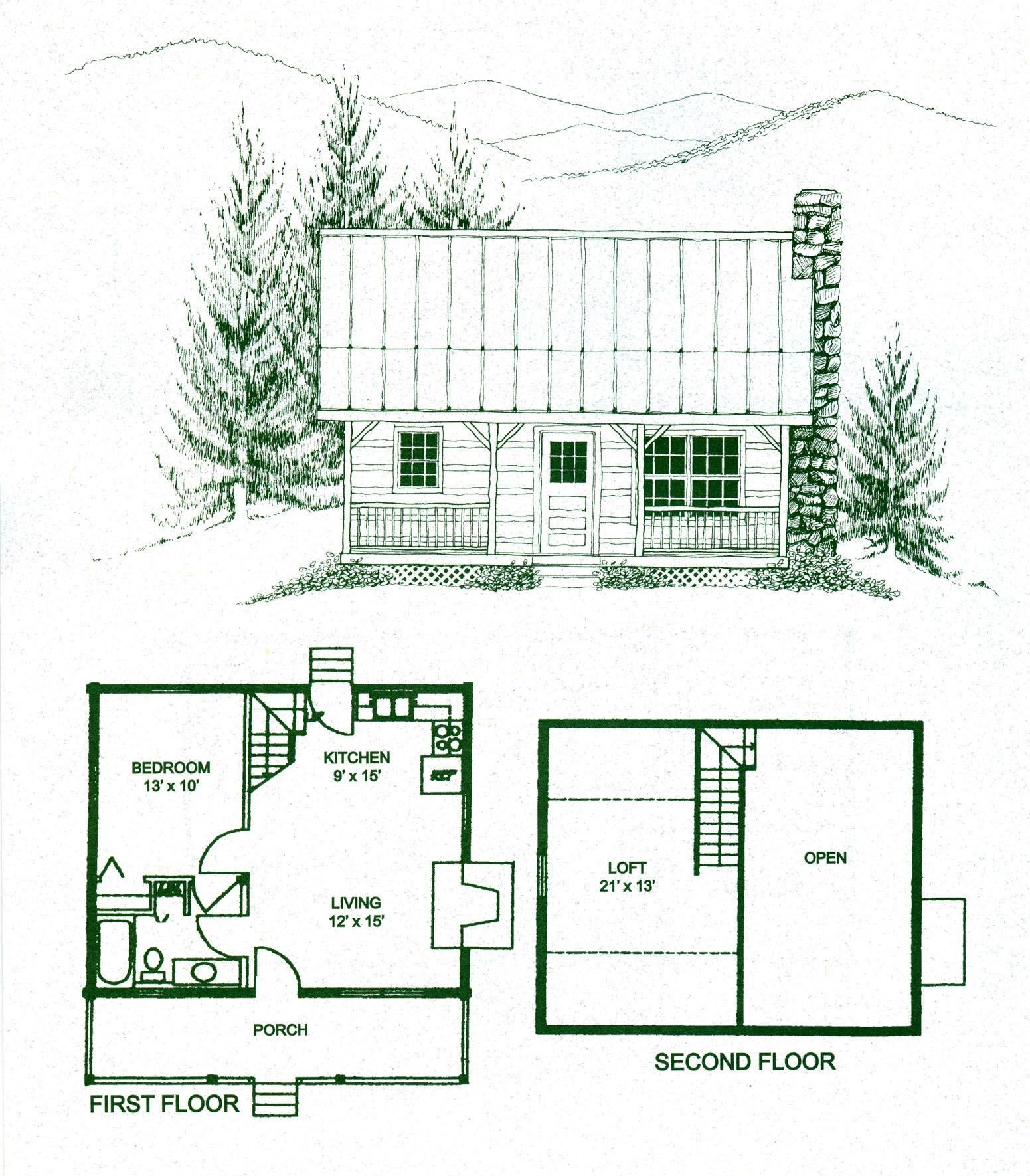 Our Cabin Floor Plans