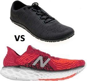 Minimalist Training Shoes vs 