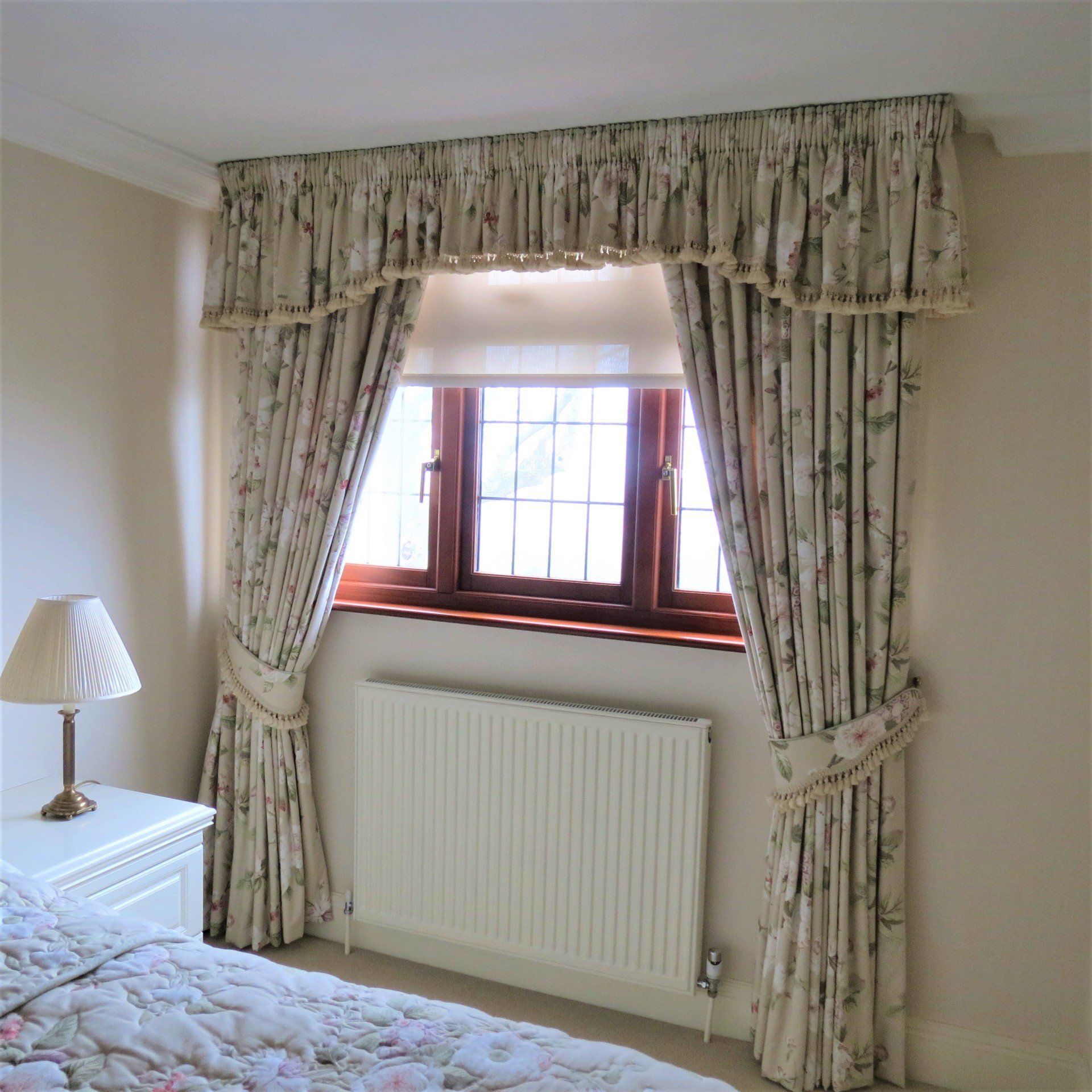 Handmade curtains by Cottage Curtains