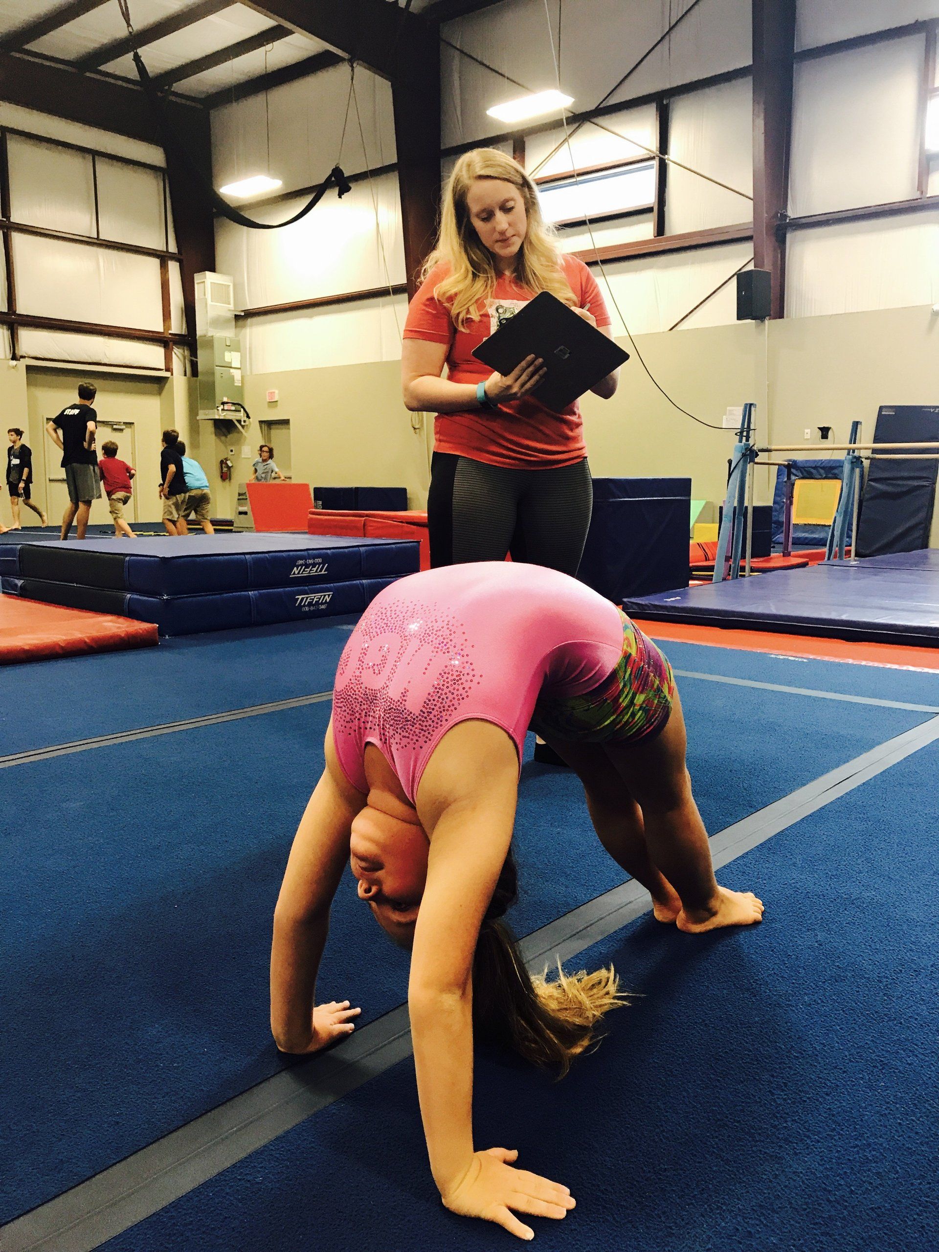 MGC Kids Tumbling Classes focusing on individual talents in Maumelle
