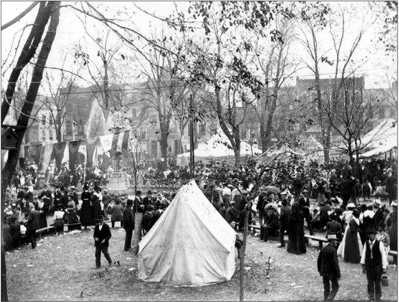 NORTHWESTERN SANITARY COMMISSION AND SOLDIERS HOME FAIR AT CHICAGO ILLINOIS