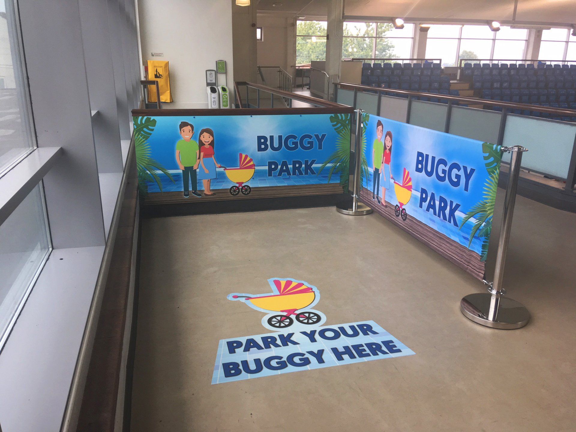 Internal Signage and Display Graphics Banners